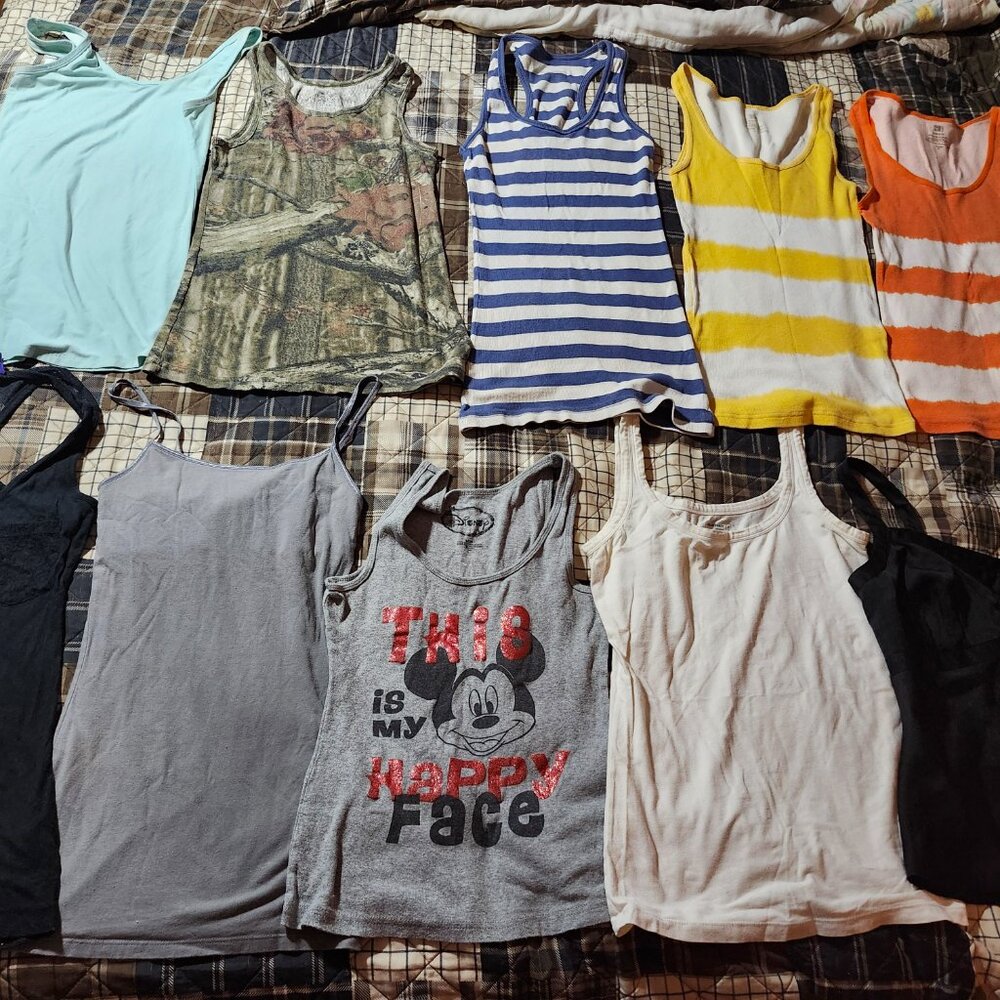 10 womans summer tank tops size small